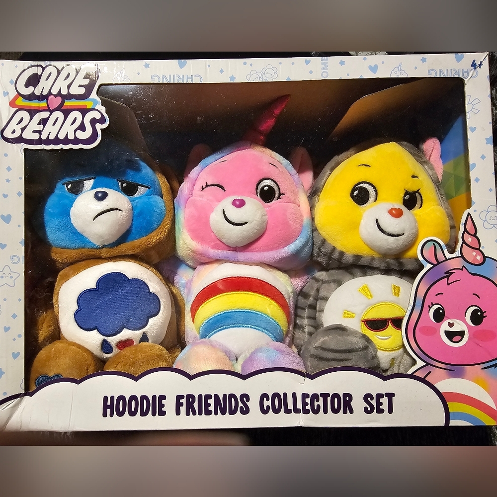 Care Bears Hoodie Friends collectors set